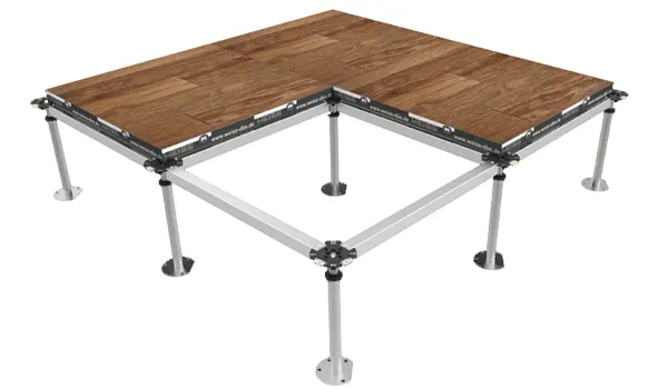 PEDESTALES CON TRAVESAÑOS